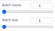 Batch Count and Batch Size Setting